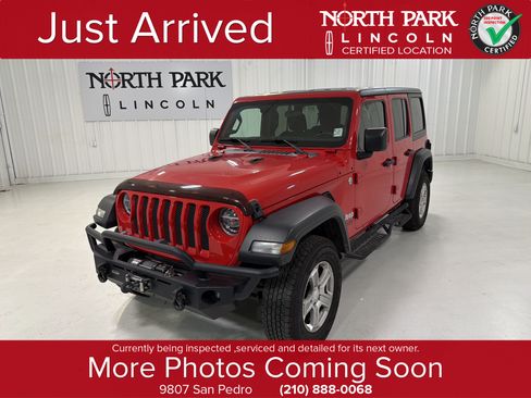 Used 2021 Jeep Wrangler Unlimited Sport AWD/4WD image 1
