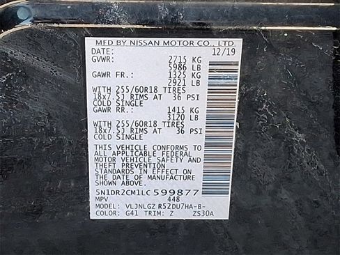 Used 2020 Nissan Pathfinder SL image 27