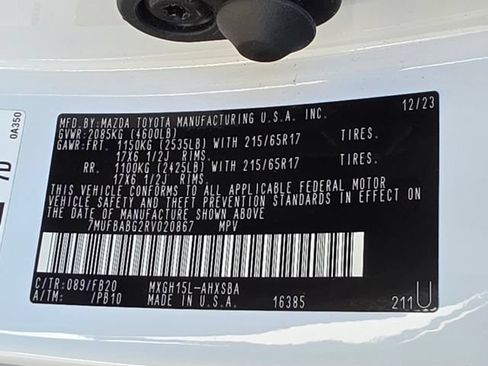 Used 2024 Toyota Corolla Cross AWD Hybrid w/ Moonroof Package image 33