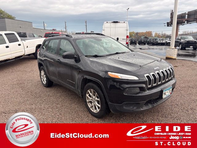 Used 2016 Jeep Cherokee Sport w/ Cold Weather Group AWD/4WD image 1
