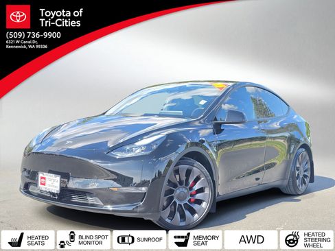 Used 2023 Tesla Model Y Performance AWD/4WD image 1