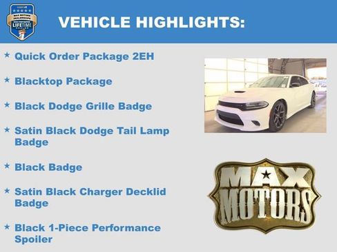 Used 2020 Dodge Charger GT w/ Blacktop Package RWD image 6