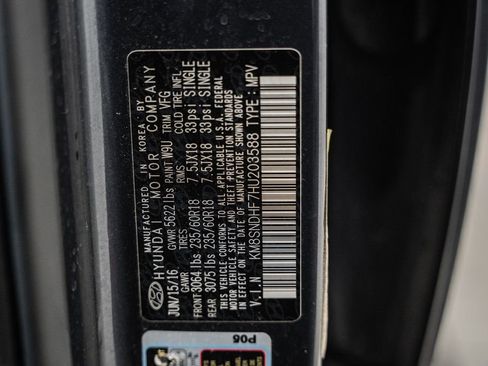 Used 2017 Hyundai Santa Fe Limited image 33