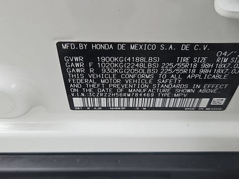 Certified 2024 Honda HR-V Sport image 13