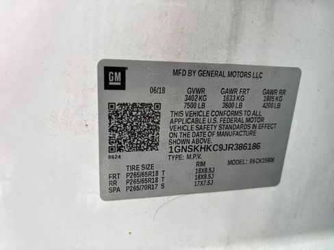 Used 2018 Chevrolet Suburban LT AWD/4WD image 27