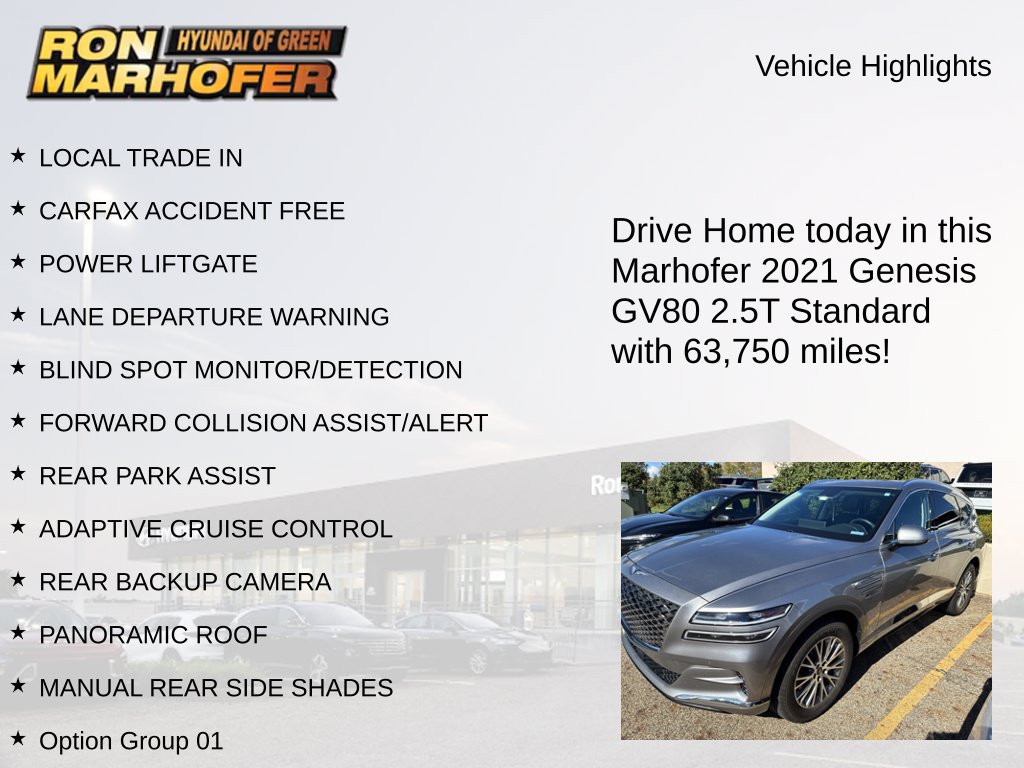 Used 2021 Genesis GV80 2.5T AWD/4WD image 12