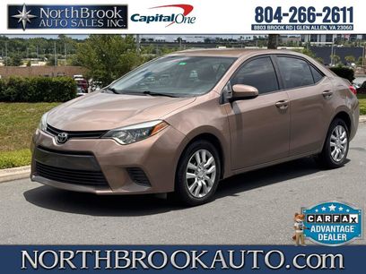 Used 2016 Toyota Corolla LE