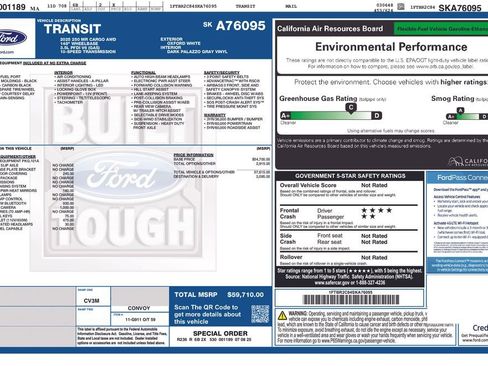 New 2025 Ford Transit 250 148 Medium Roof Extended AWD image 2