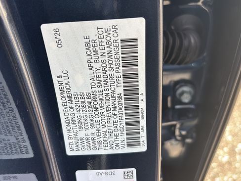 New 2026 Honda Accord SE image 18