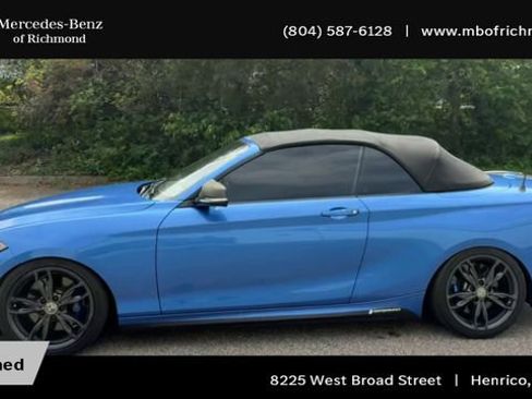 Used 2017 BMW M240i Convertible w/ Driving Assistance Package RWD image 7