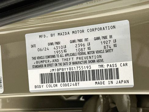 Certified 2025 MAZDA MAZDA3 Carbon AWD/4WD image 27