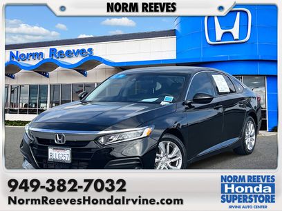 Certified 2019 Honda Accord LX