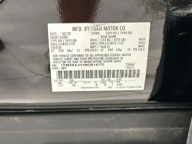 Used 2022 Ford Explorer Timberline AWD/4WD image 27