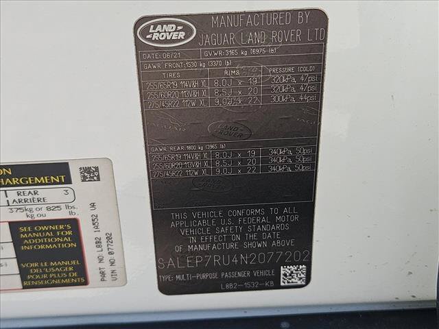 Used 2022 Land Rover Defender 110 SE AWD/4WD image 23