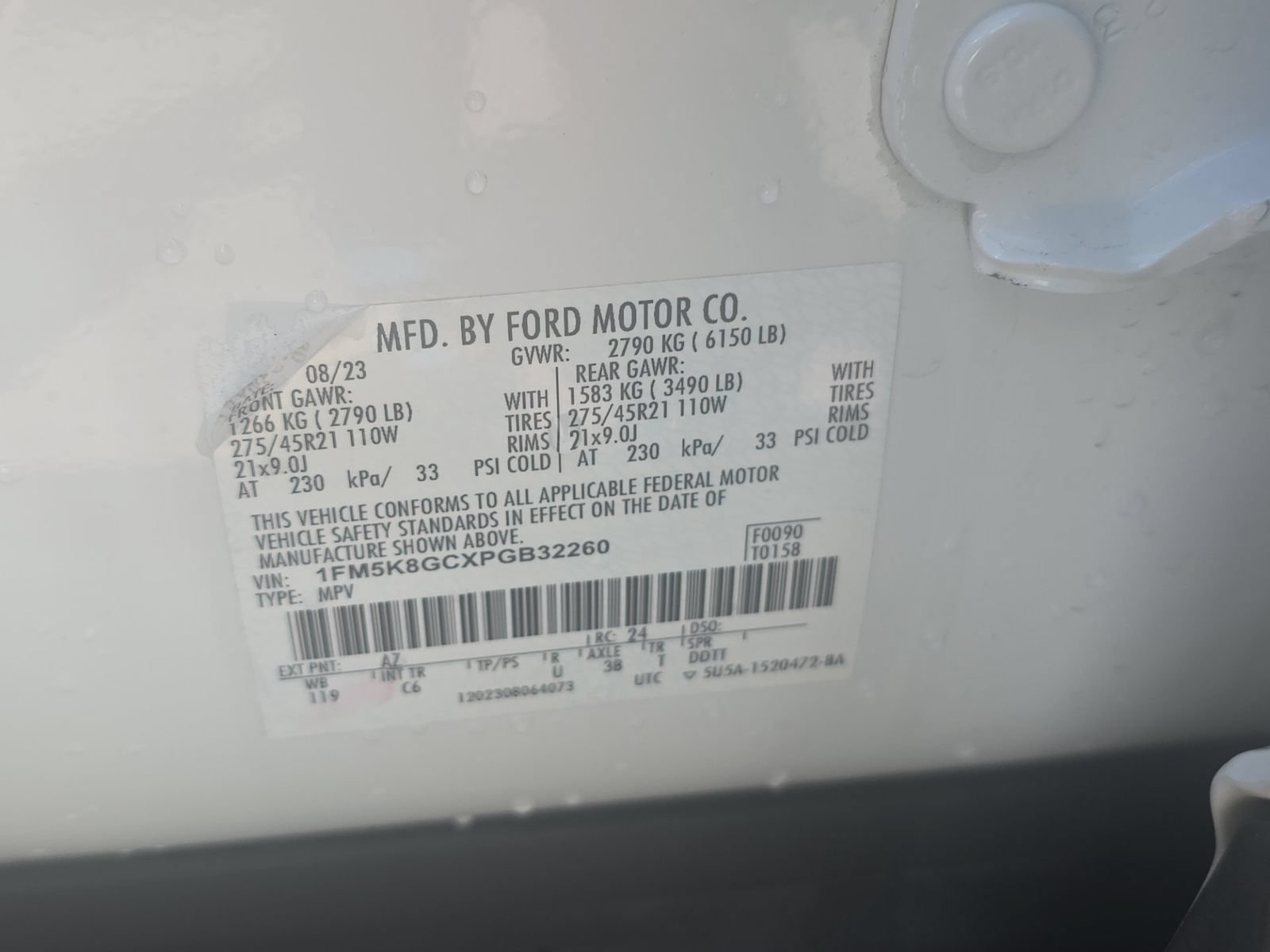 Used 2023 Ford Explorer ST w/ Equipment Group 401A AWD/4WD image 9