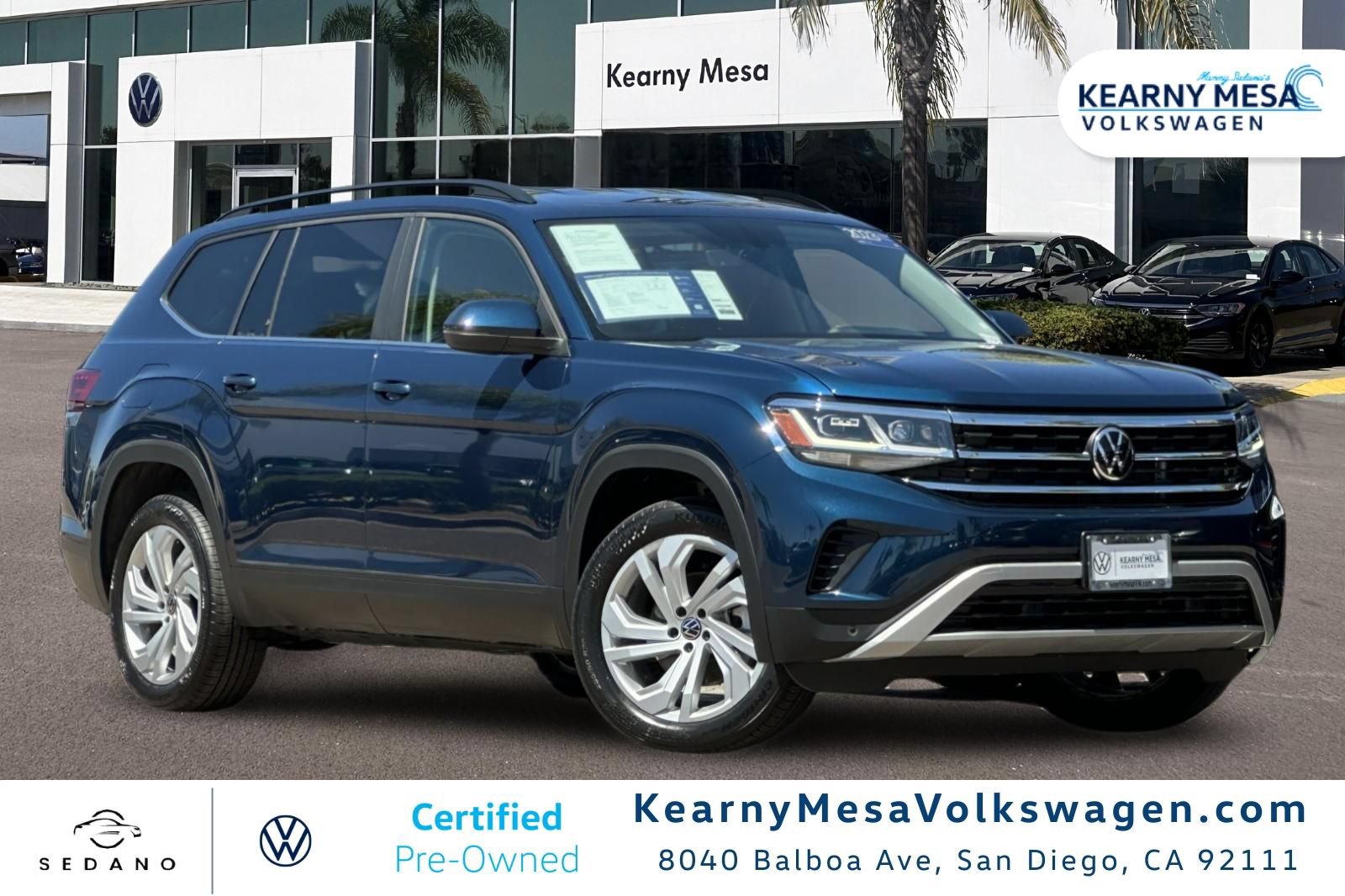 Used 2023 Volkswagen Atlas SE FWD image 1