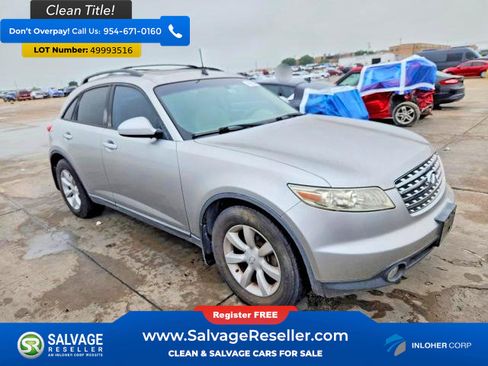 Used 2005 INFINITI FX35 2WD w/ (P01) Touring Pkg image 5