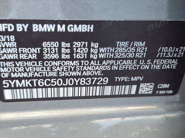 Used 2018 BMW X5 M AWD/4WD image 24
