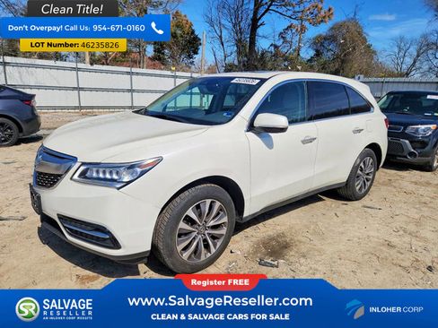 Used 2016 Acura MDX 4dr Sport Utility image 1