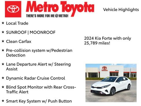 Used 2024 Kia Forte GT-Line w/ GT-Line Premium Package FWD image 8
