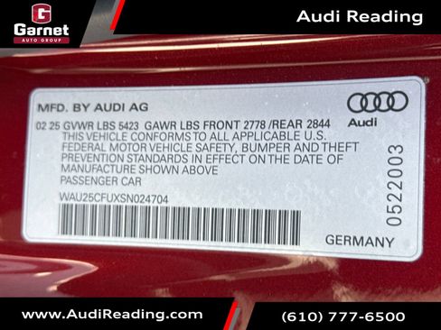 Certified 2025 Audi S5 Premium Plus w/ Premium Plus Package AWD/4WD image 33