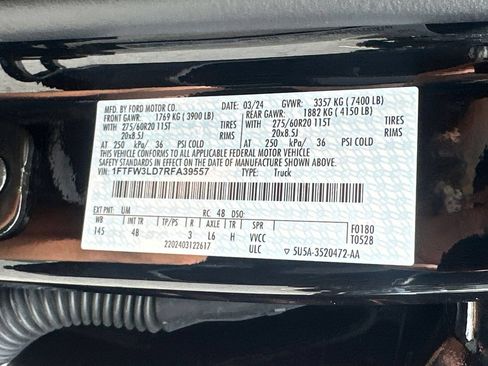 Certified 2024 Ford F150 XLT w/ Equipment Group 303A High AWD/4WD image 34