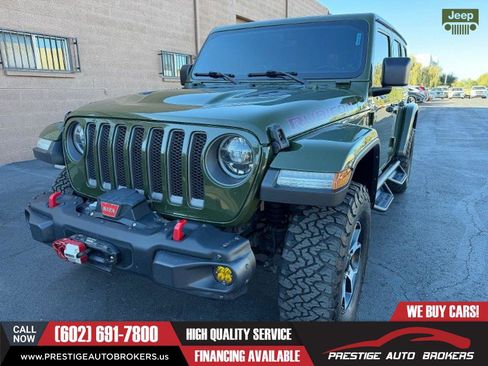 Used 2021 Jeep Wrangler Unlimited Rubicon AWD/4WD image 8
