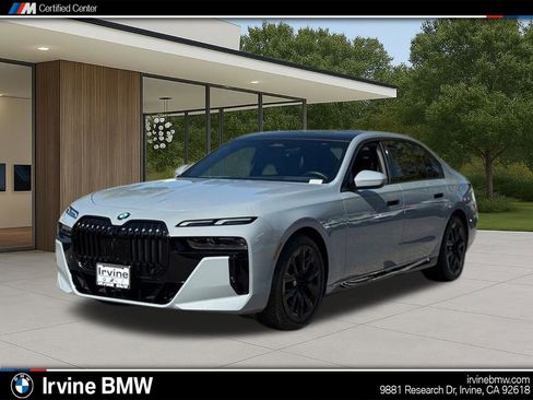 Certified 2023 BMW 740i w/ Parking Assistance Package RWD image 1