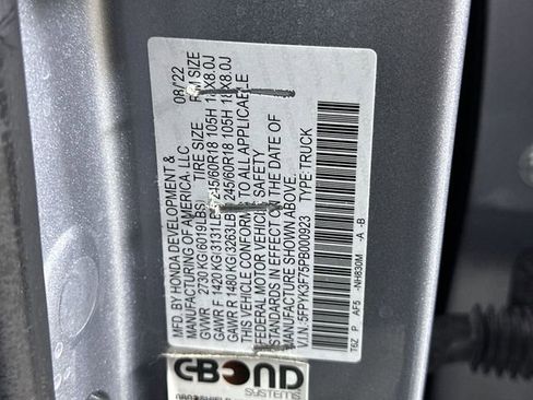 Used 2023 Honda Ridgeline RTL-E image 35