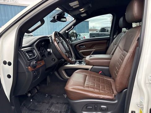 Used 2021 Nissan Titan Platinum Reserve w/ Off Road Protection Package AWD/4WD image 9