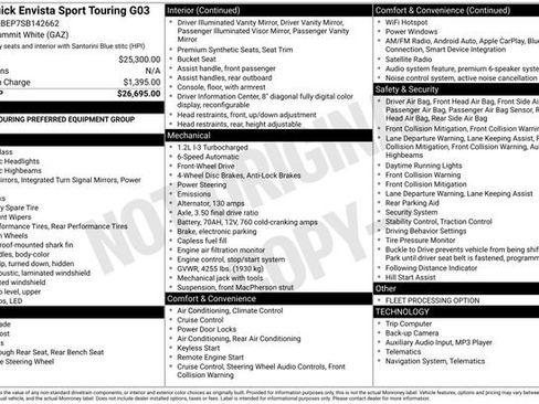 Used 2025 Buick Envista Sport Touring image 41