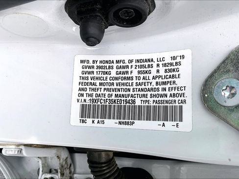 Used 2019 Honda Civic EX image 34