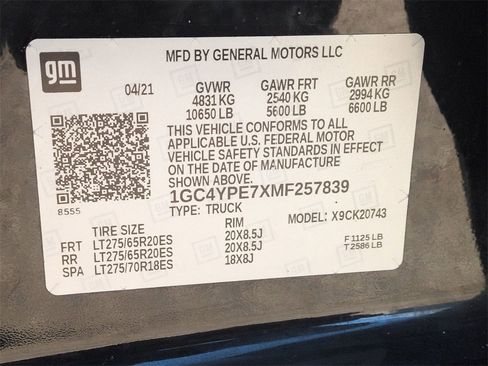 Used 2021 Chevrolet Silverado 2500 LTZ w/ LTZ Premium Package image 35