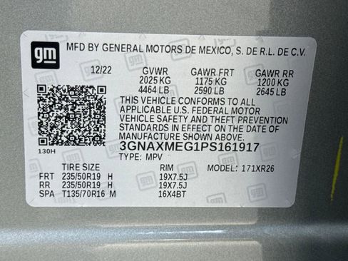 Used 2023 Chevrolet Equinox RS w/ RS Leather Package image 30