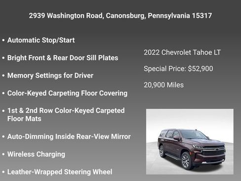Used 2022 Chevrolet Tahoe LT image 17
