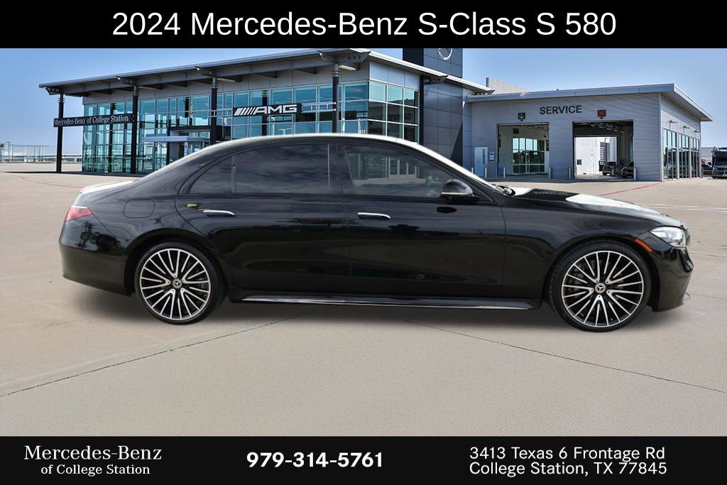 Used 2024 Mercedes-Benz S 580 4MATIC Sedan image 2