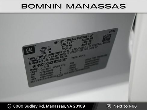 Used 2015 Chevrolet Tahoe LT image 16