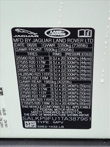 New 2026 Land Rover Range Rover SE AWD/4WD image 17