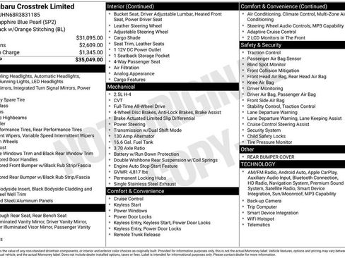 Used 2024 Subaru Crosstrek 2.5i Limited image 3