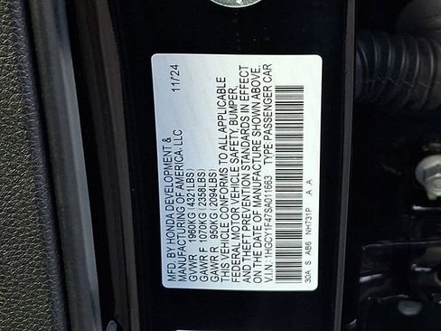 Used 2025 Honda Accord SE image 27