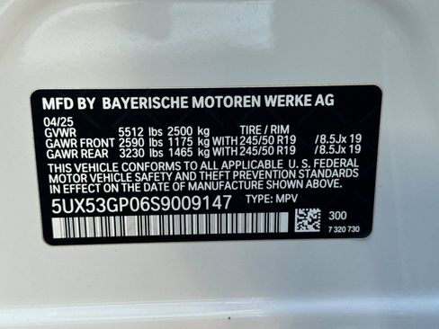 Used 2025 BMW X3 xDrive30i w/ Premium Package image 21