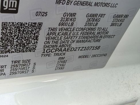 New 2026 Chevrolet Silverado 1500 W/T w/ WT Value Package RWD image 19