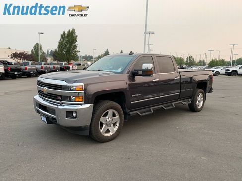 Used 2015 Chevrolet Silverado 2500 LTZ w/ Duramax Plus Package AWD/4WD image 3
