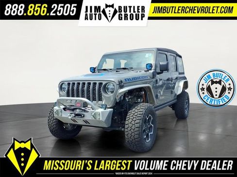 Used 2022 Jeep Wrangler Unlimited Rubicon 4xe w/ Cold Weather Group AWD/4WD image 1