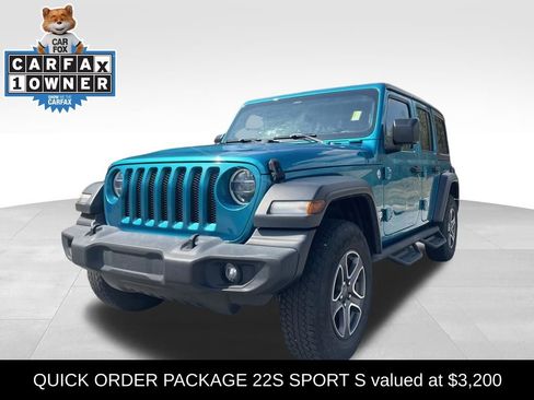 Used 2020 Jeep Wrangler Unlimited Sport S image 1