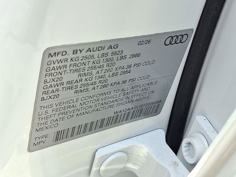 New 2026 Audi Q5 Premium Plus image 22