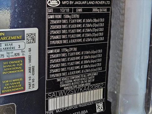 Used 2019 Land Rover Range Rover Sport HSE Dynamic image 27