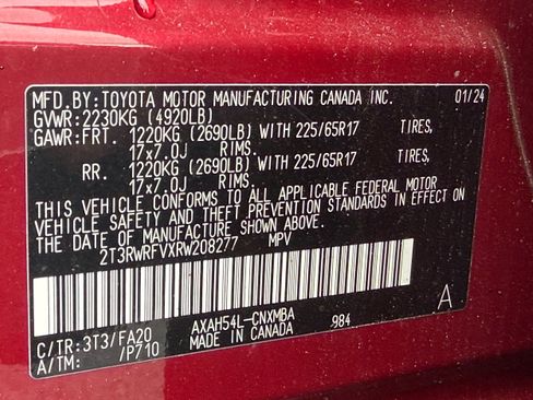 Certified 2024 Toyota RAV4 XLE w/ Convenience Package AWD/4WD image 36
