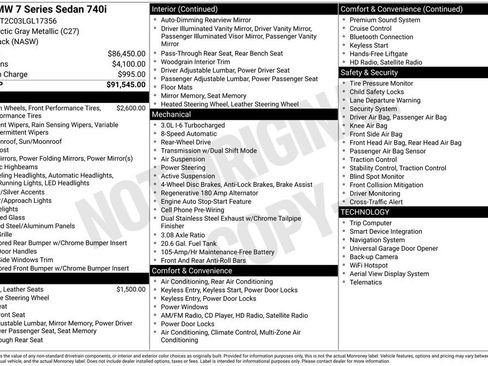 Used 2020 BMW 740i image 41