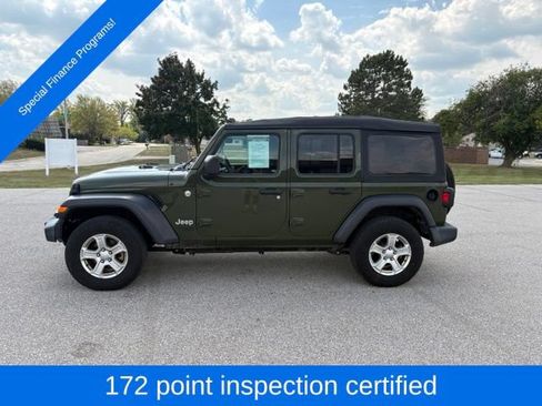 Used 2021 Jeep Wrangler Unlimited Sport AWD/4WD image 3